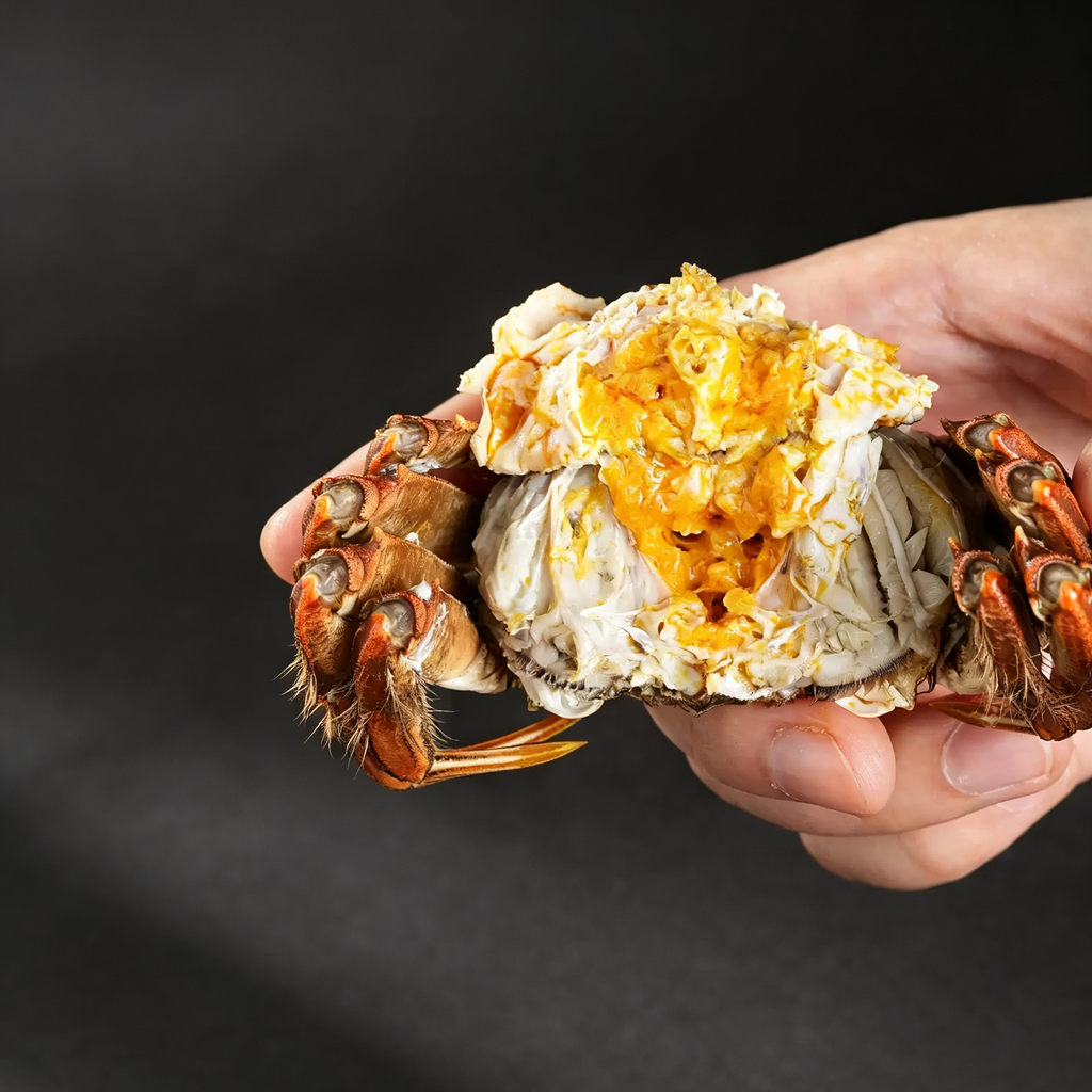 Cooked Frozen Chinese Mitten Crab