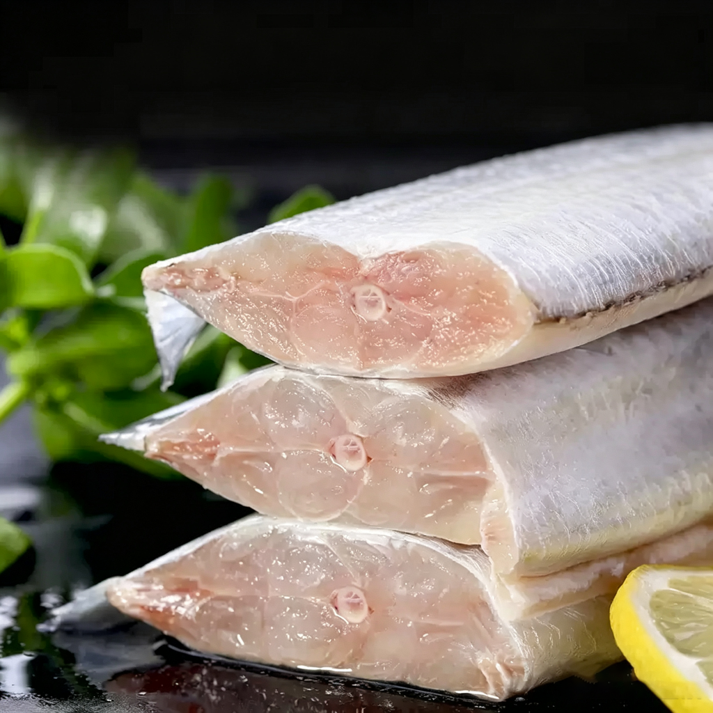 Frozen Large Hairtail Fish Middle Cut