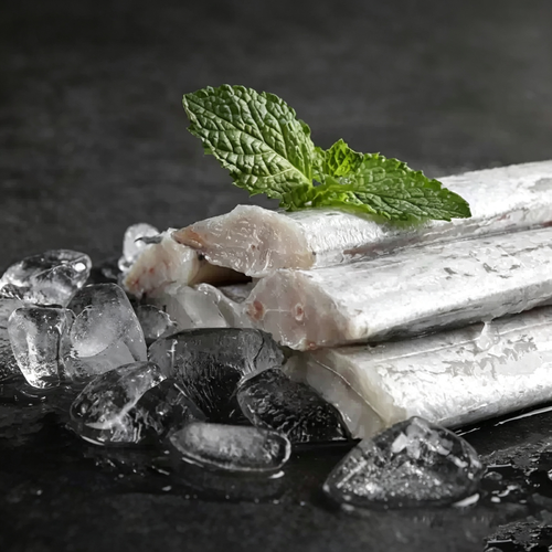 Frozen Large Hairtail Fish Middle Cut