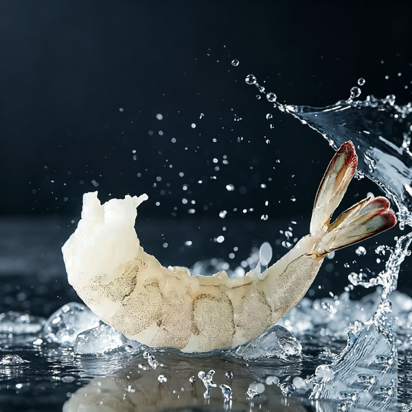 Frozen Organic Salt Field Peeled Shrimp